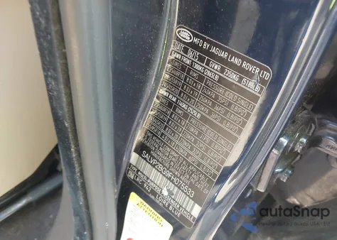 2015 Land Rover Range Rover Evoque Pure из США, поврежденный, VIN SALVP2BG9FH075533